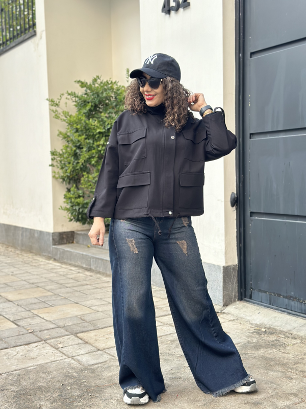 کت کتان کوتاه